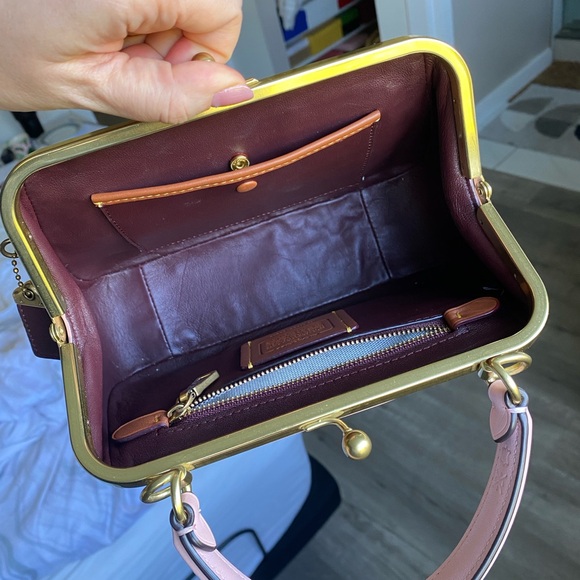 Coach french kisslock bag - Picture 7 of 13